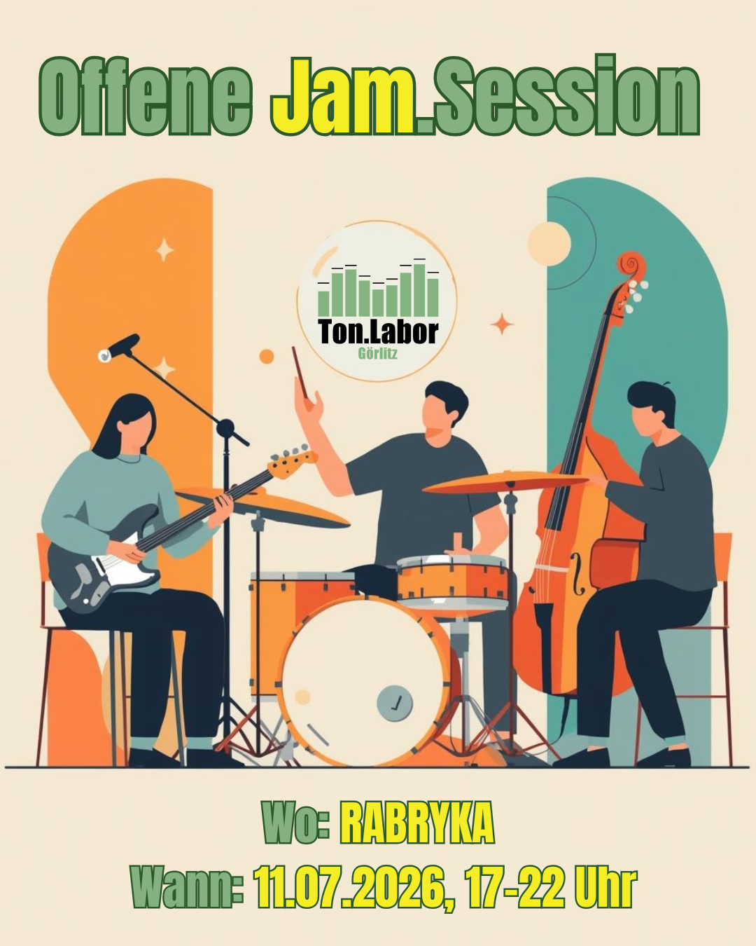 Mehr über den Artikel erfahren Offene Jam.Session (bei schönem Wetter im Biergarten!)
